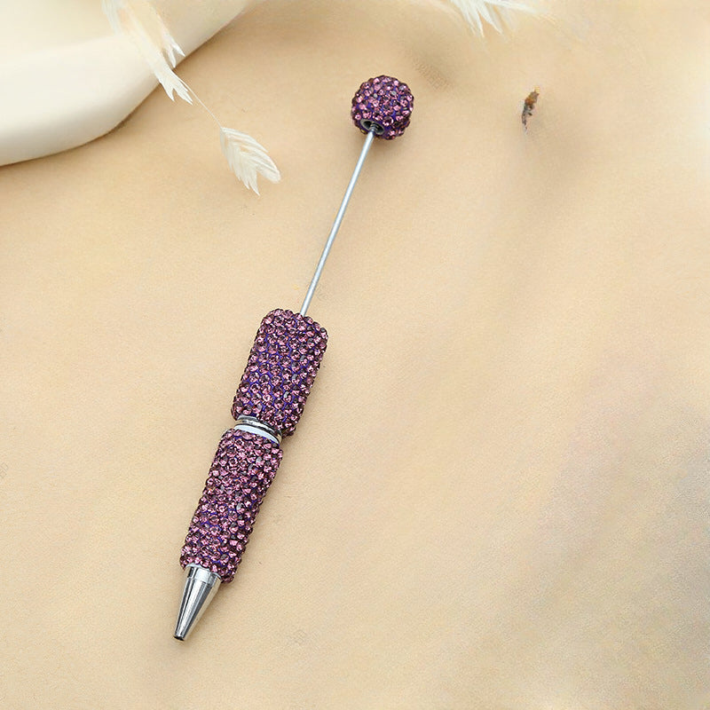Wholesale Beadable Pens DIY Rhinestones Handmade Rhinestones Ballpoint Pen